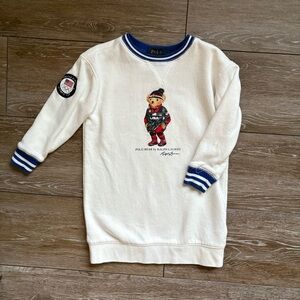 Polo Ralph Lauren 2005 Olympics Polo Bear Sweatshirt Dress